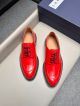 J.M.WESTON Man Red Calfskin Business Leather Shoes 042837 (4)_th.jpg